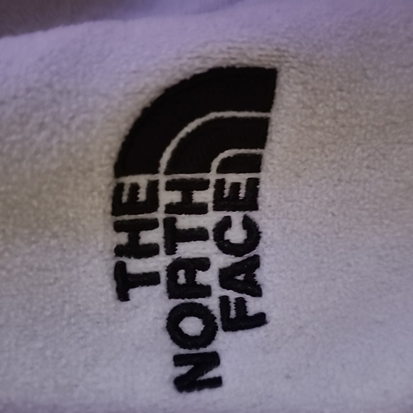 Women's medium light-grey Northface full-zip, double-layered fleece jacket. - Picture 10 of 13